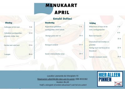April eet wat die wil!