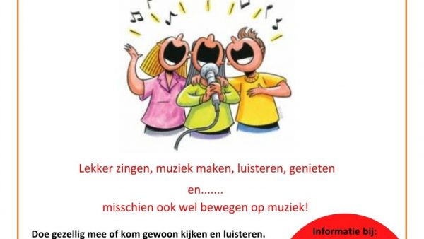 Begin je zaterdag met muziek & zang.