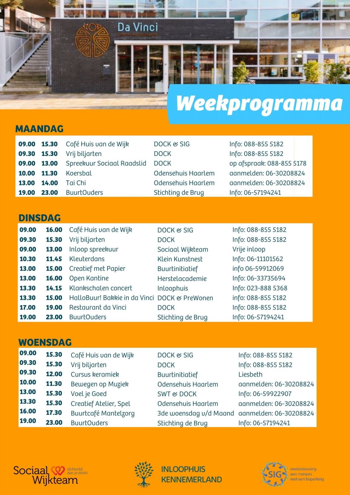 Welkom Buurtouders & KunstNest in ons Huis van de Wijk