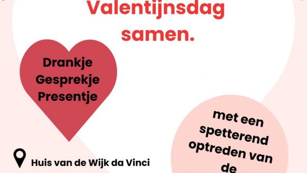 Vier Valentijnsdag samen.