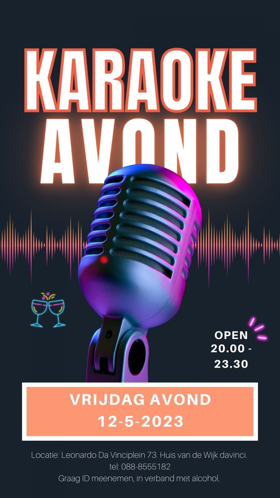 Karaoke Avond in het Huis van de Wijk voor iedereen!!