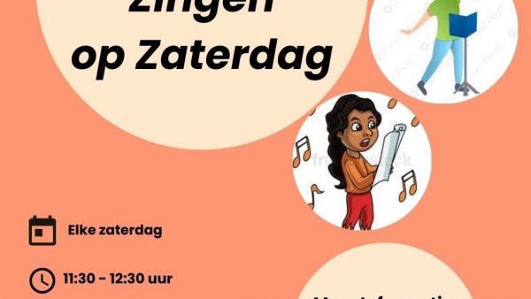 Muziek en Zingen op Zaterdag is weer terug!