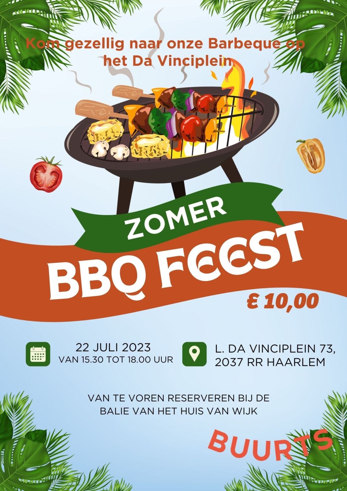 BBQ op het plein!