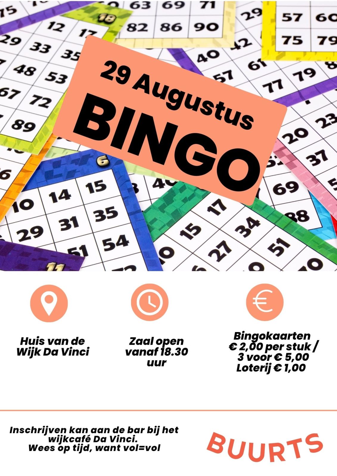 Geef je op & BINGO mee!