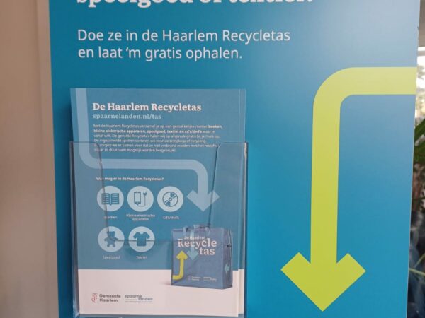 de recycle tas in da Vinci