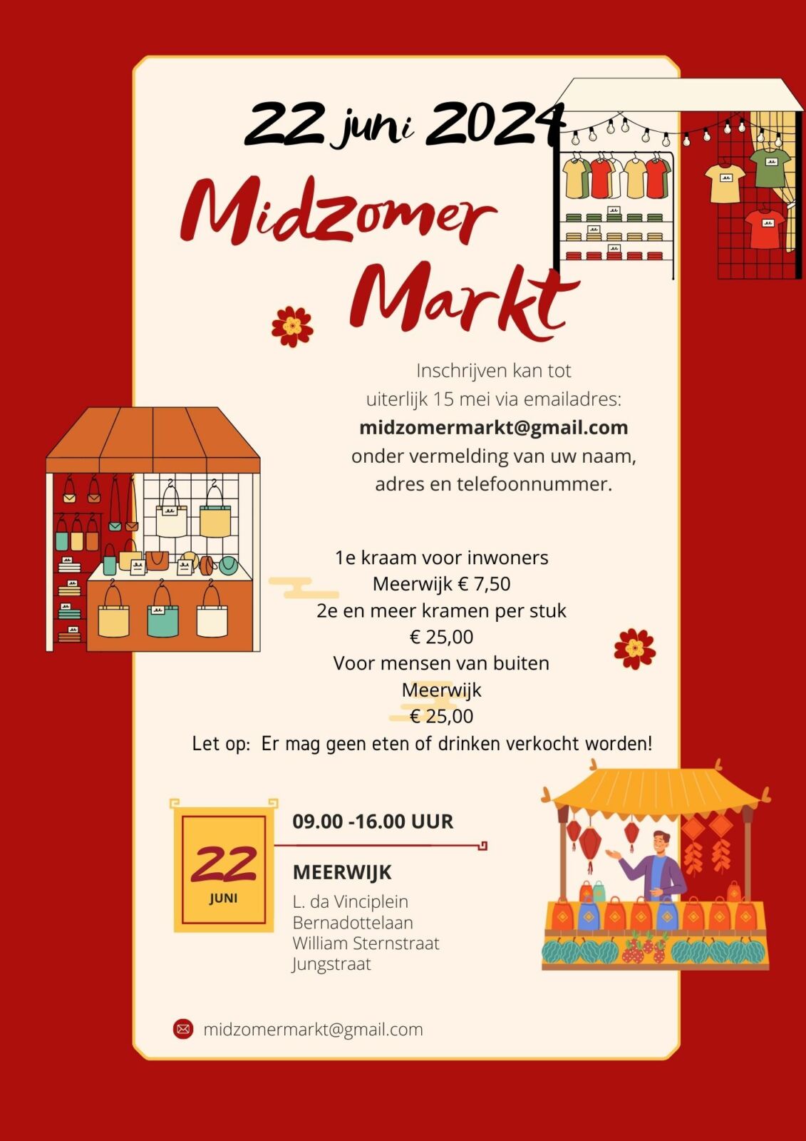 22 Juni Midzomer Markt